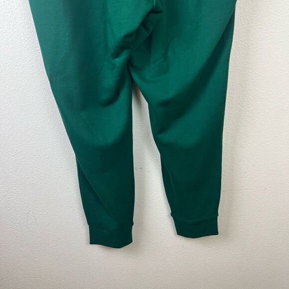 adidas Originals Plus essentials trefoil joggers in dark green Size 3X - Picture 4 of 10